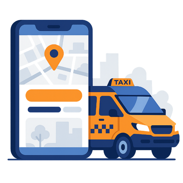 Aplikacja Bus Taxi Kołobrzeg na telefonie