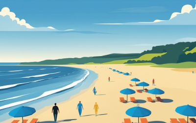 Ustronie Morskie plaża